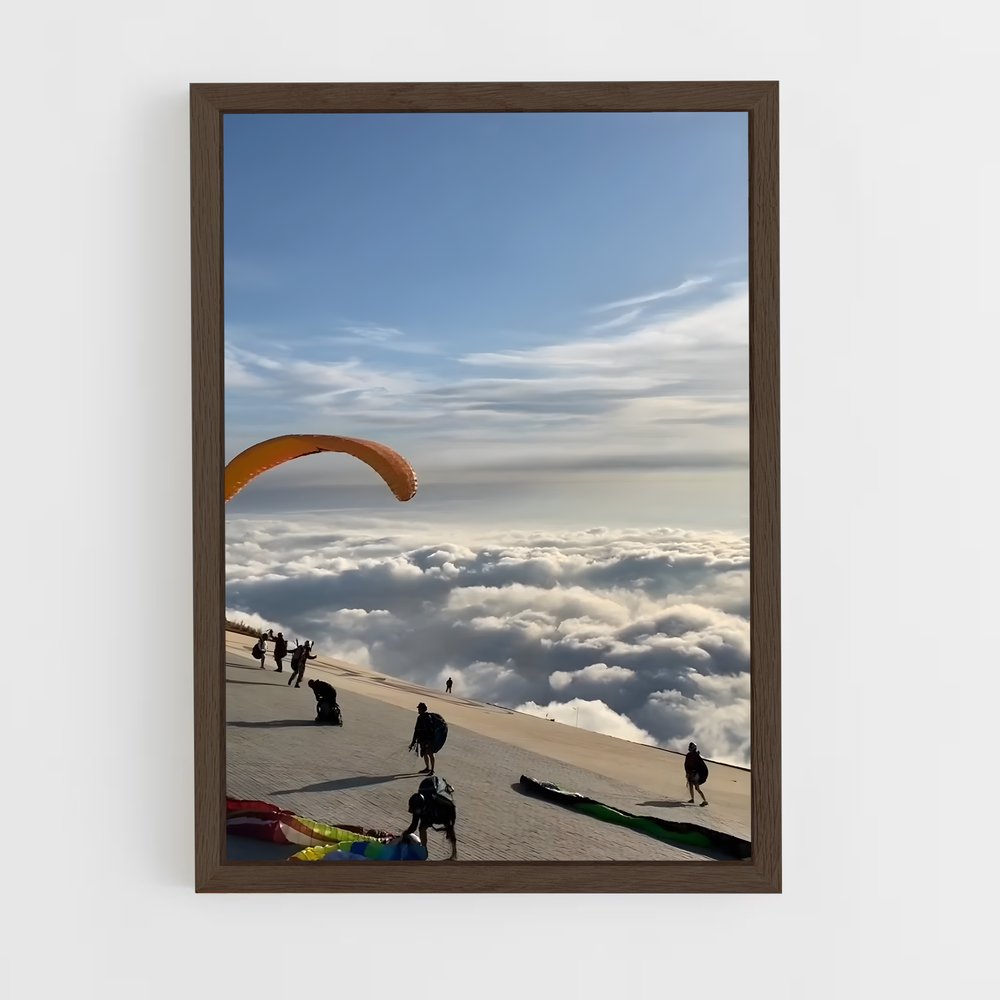 Poster Sommet des Champions – affiche Parapente (vue 5)
